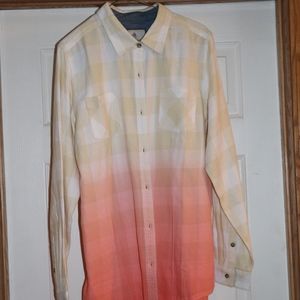 Flannel button down shirt